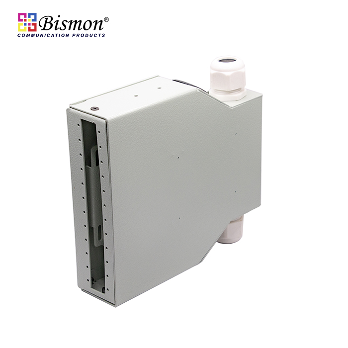 DIN-Rail 12 Core Wall Box fiber optic cable+SC/APC Adapter Simplex